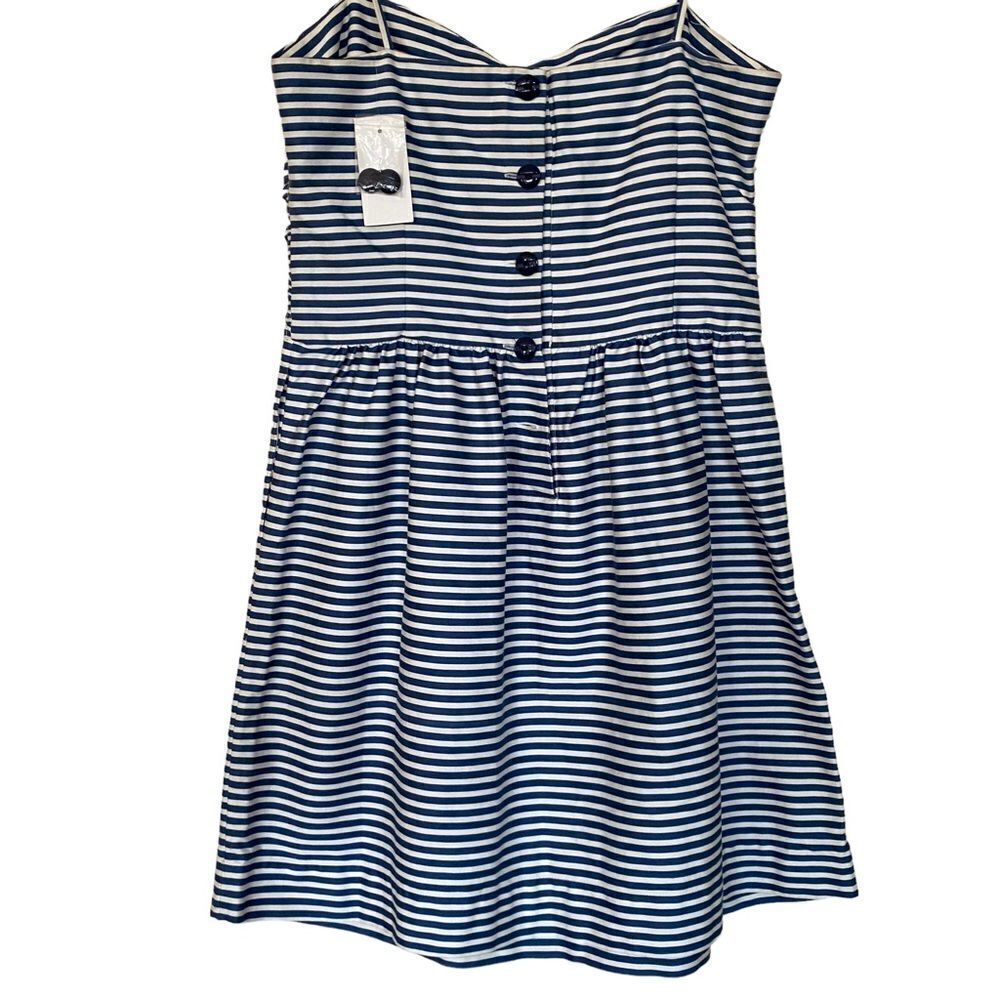 NEW Polo Ralph Lauren | 100% Cotton Striped Dress - Picture 6 of 10